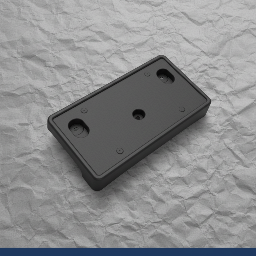 2018-2022 Ford EcoSport Front License Plate Bracket OEM - View 1