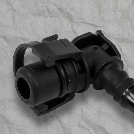 2013-2021 Buick Encore Chevy Trax OEM Coolant Vent Hose Connector - Middle Detail