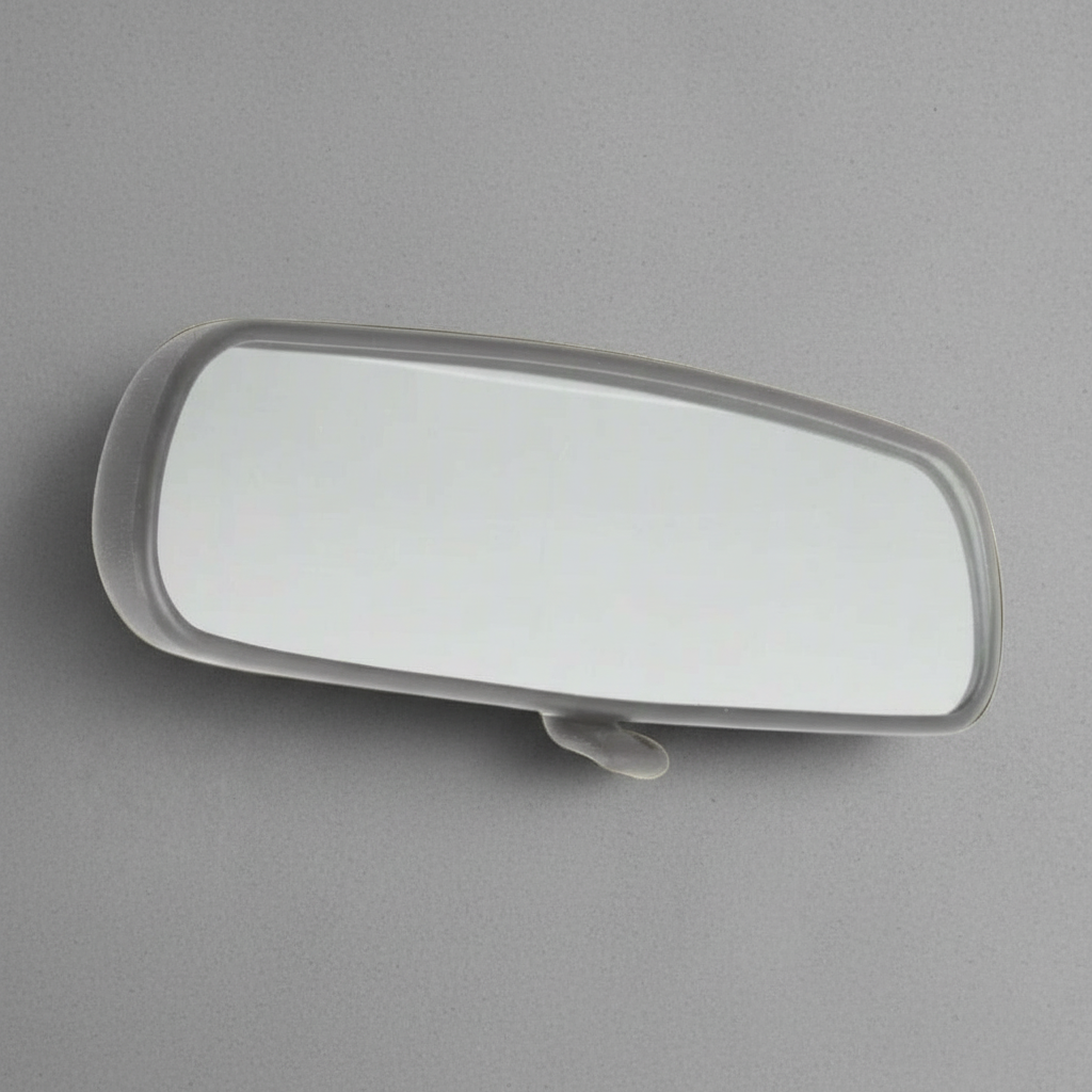 68324982AA 2019-2024 Ram 2500 3500 Basic Interior Rear View Mirror - Rotated 30 degrees with kraft paper background