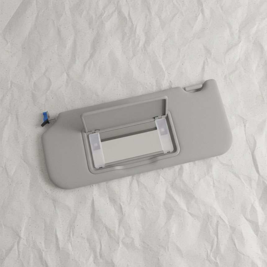 2018-2020 Acura TLX Driver Side Sun Visor Light Jewel Gray Genuine OEM - Full View 2