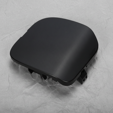 Nissan GT-R Front Bumper Tow Hook Cover OEM Unpainted - Macro Top