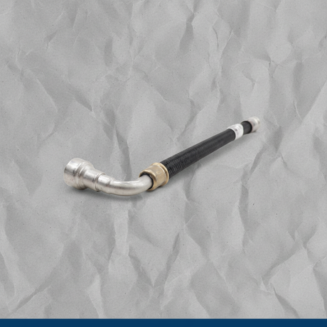 Silverado Sierra HD Fuel Cooler Hose Detail