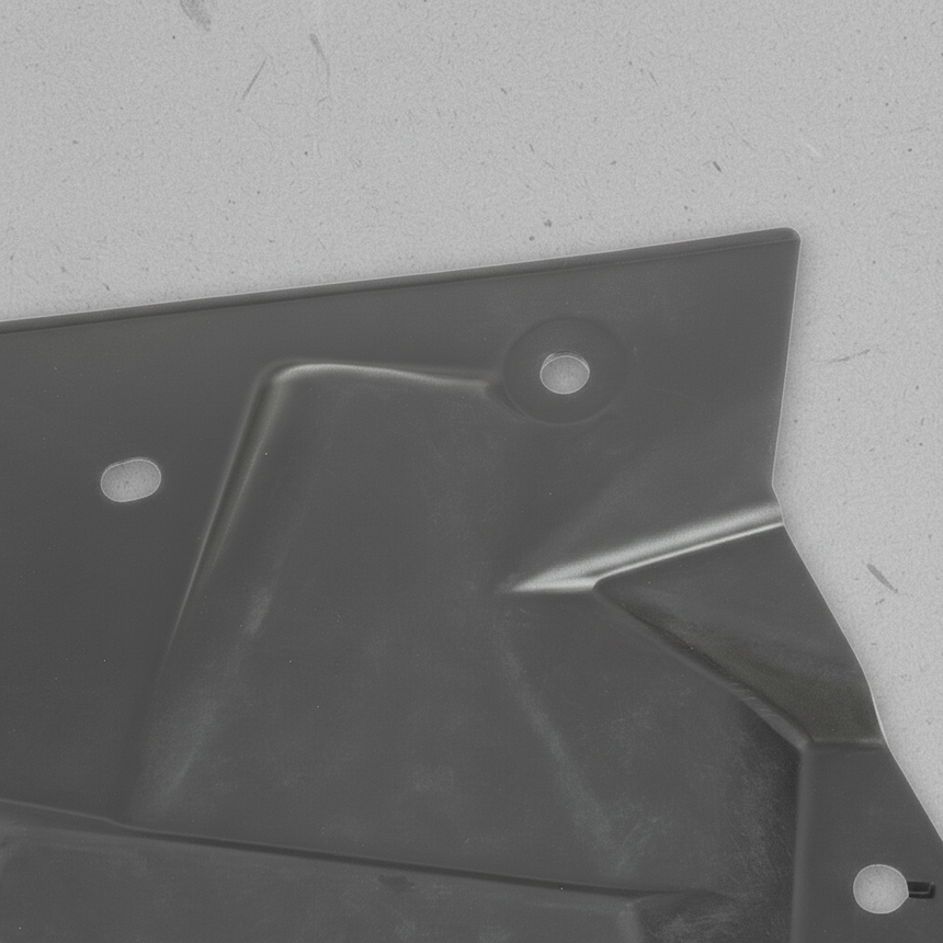 Toyota 4Runner Passenger Side Front Mud Guard - Middle Detail