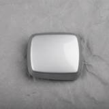 2018-2025 Nissan Kicks Versa Maxima Door Handle End Cap Cover Silver Platinum OEM - Middle Detail