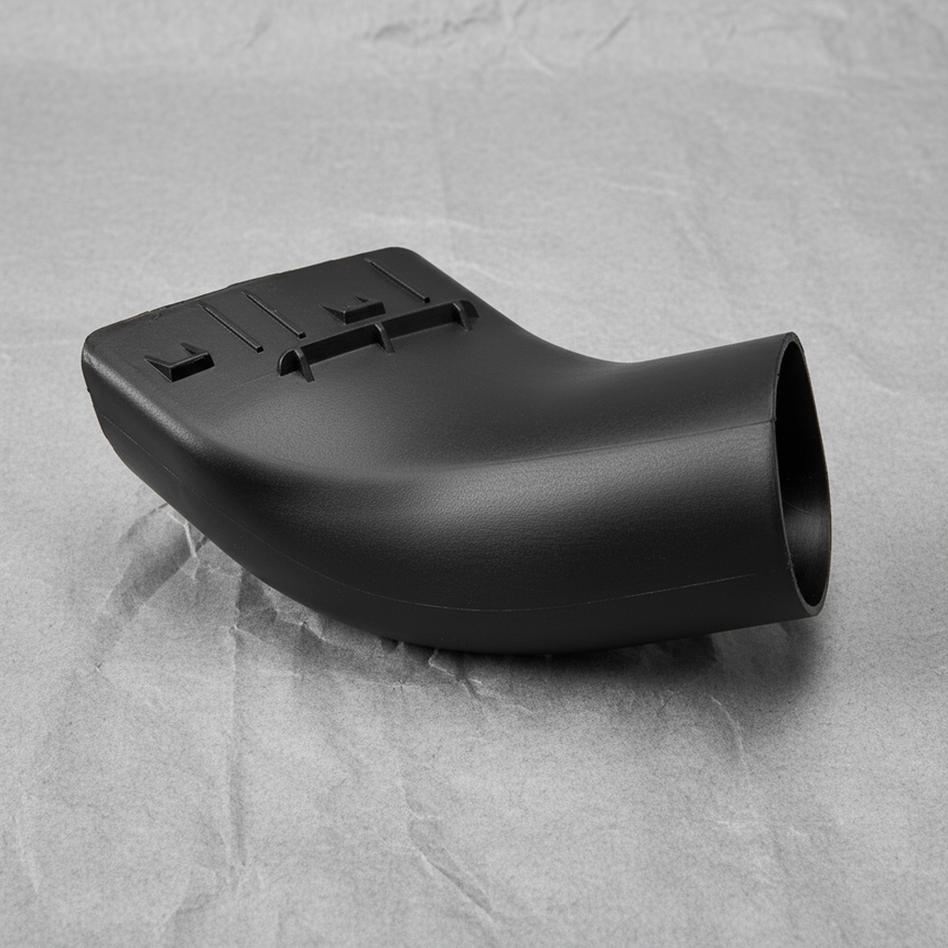 2013-2019 Ford Engine Air Intake Hose OEM - Bottom Detail Angle 2