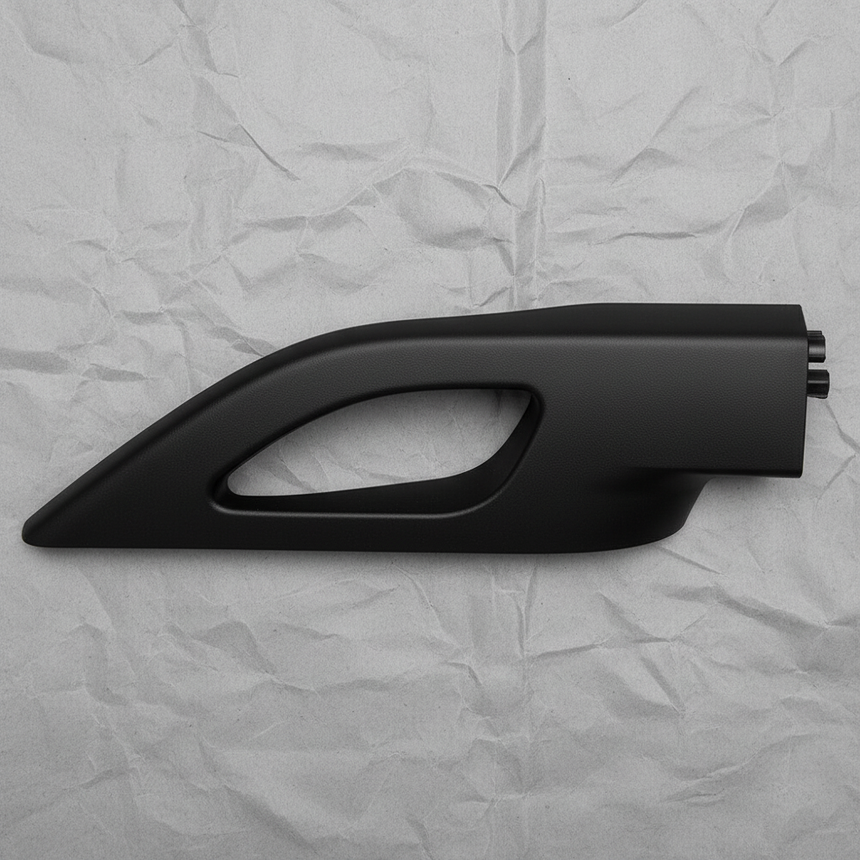 2005-2012 Nissan Pathfinder OEM Driver Side Front Roof Rack Side Rail End Cap Cover Without Sunroof