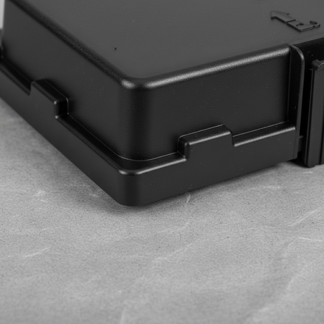 Jeep Cherokee under hood fuse box cover - bottom section detail