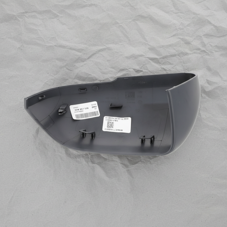 2018-2025 Volkswagen Atlas Atlas Cross Sport Passenger Sideview Mirror Cover Unpainted OEM - Full View Angle 3