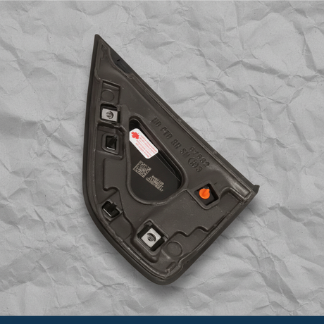 GM Truck Front Passenger Side Door Window Frame Front Applique Double Crew Cab Genuine OEM