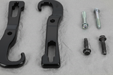 2019-2024 Nissan Titan Front Bumper Tow Hooks Kit Black 2-Piece OEM