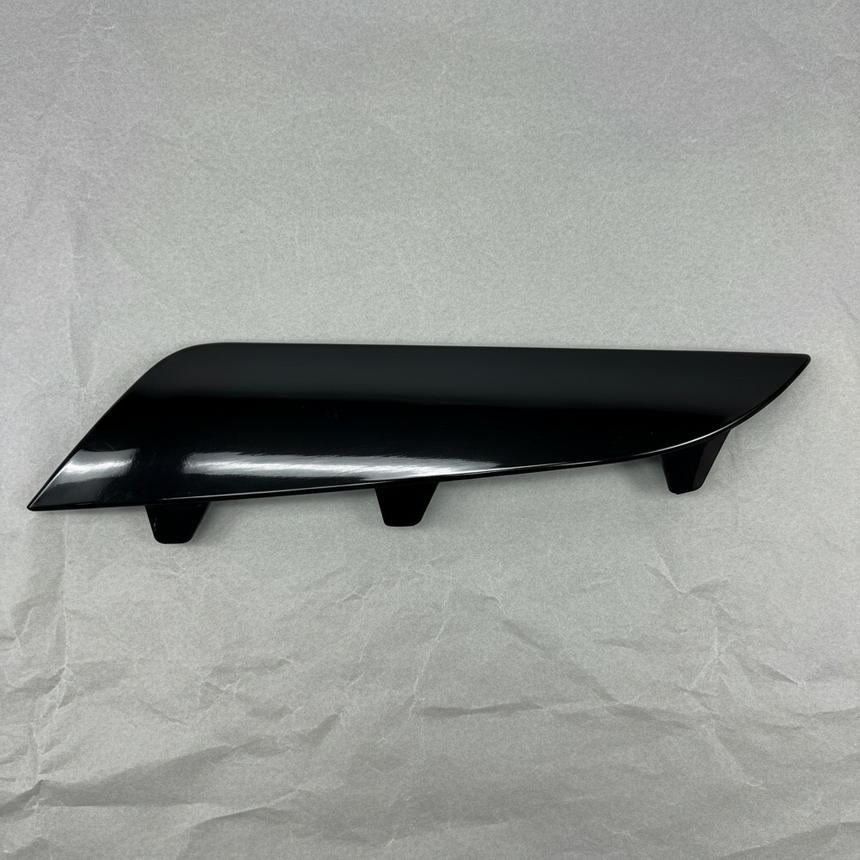 2021-24 Kia K5 OEM Rear Driver Side Bumper Insert Glossy Black Without Skid Plate