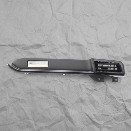 2018-2023 Ford Mustang OEM Passenger Dashboard Panel Vent Dark Aluminum - Full View 1