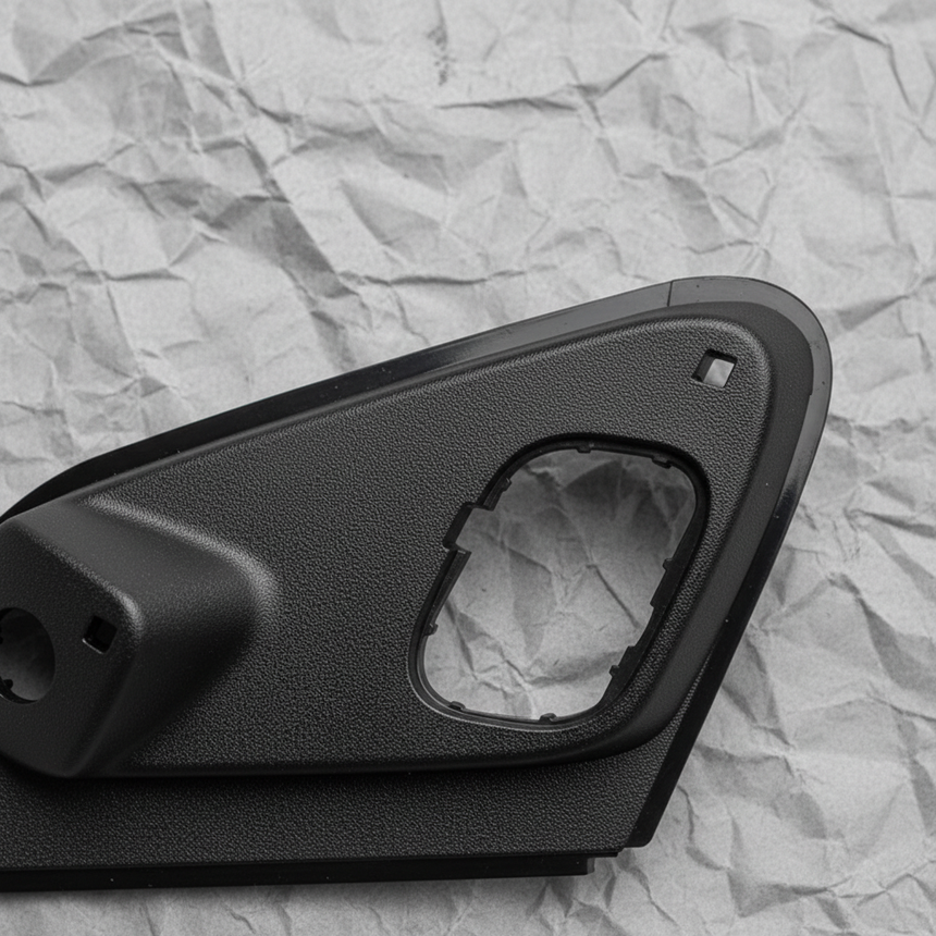 2021-2025 Ford F-150 Lightning OEM Passenger Mirror Camera Cover Power - Top Detail