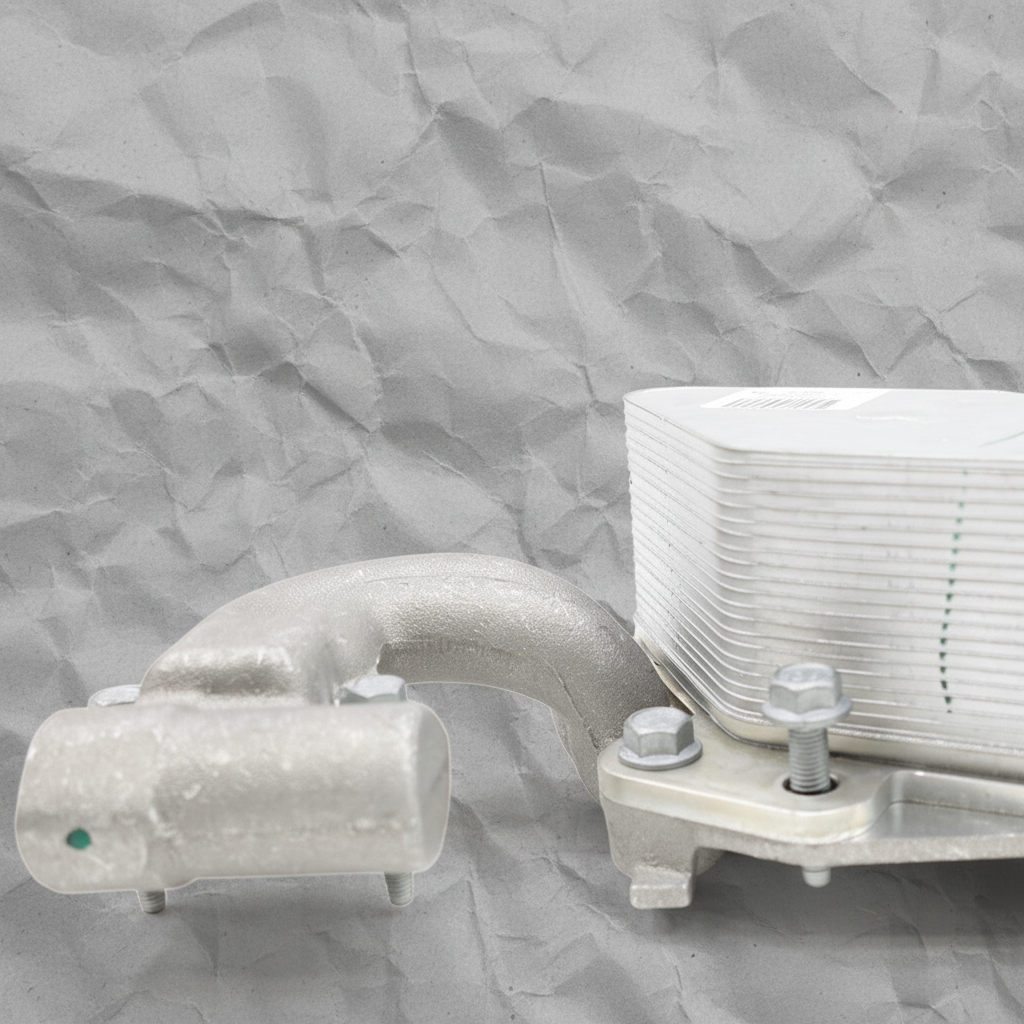 Camaro Cadillac CTS 6.2L Engine Oil Cooler - Top Detail