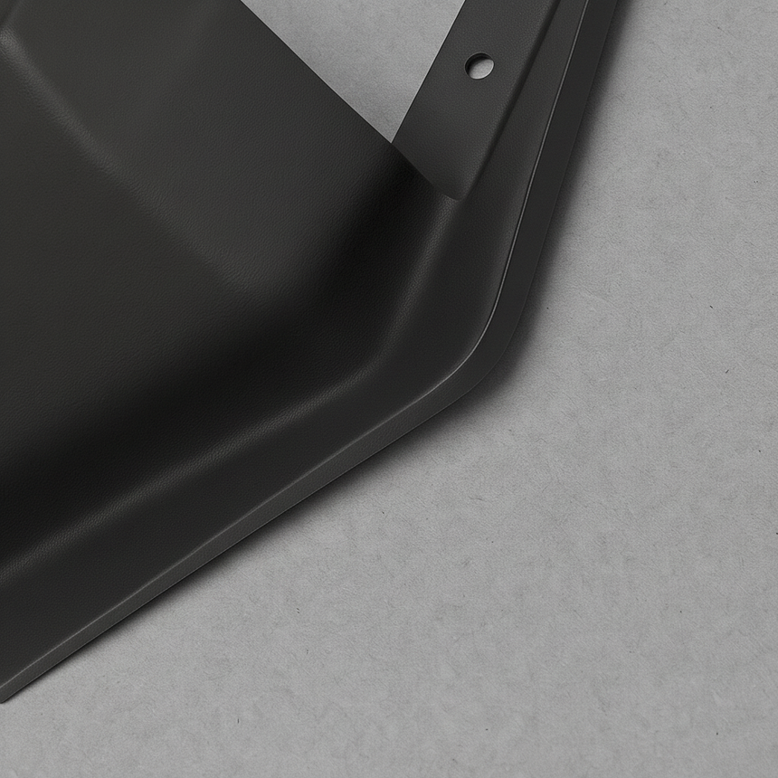 Ram 1500 Passenger Side Front Fender Spat - Bottom Detail 1