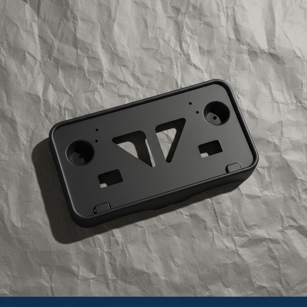 2007-2010 Ford Edge License Bracket Genuine OEM