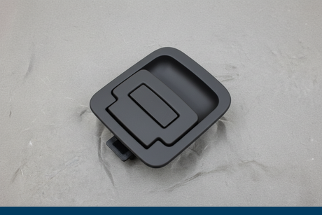 Buick Encore cargo cover handle rotated view