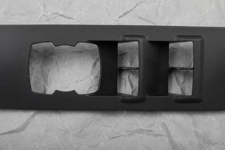 Front Driver Power Window Switch Housing - Bottom Section Detail
