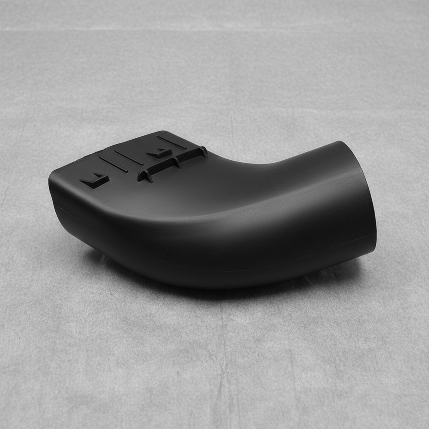 2013-2019 Ford Engine Air Intake Hose OEM - Middle Detail Angle 2