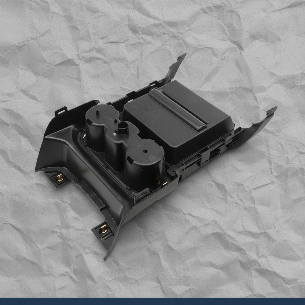 2019-2023 Chevrolet Silverado GMC Sierra Center Console Upper Trim Panel Black OEM