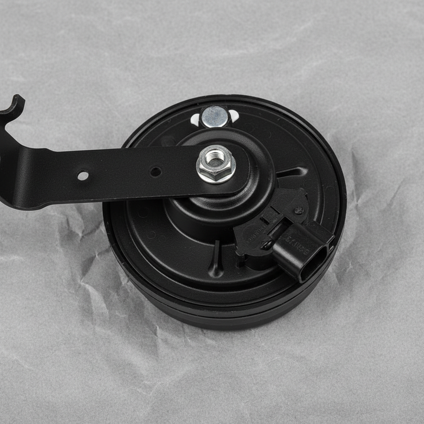 2017-2019 Cadillac XT5 GMC Acadia High Note Horn Genuine OEM - Macro Detail
