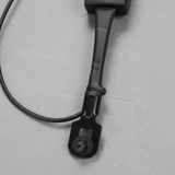 2018-2023 Jeep Wrangler JL Gladiator Front Driver Seat Belt Buckle OEM - Bottom Detail