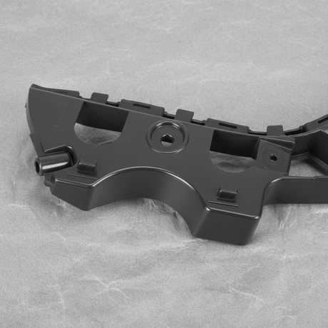 2013-2017 Volkswagen CC Driver Front Bumper Bracket Mount OEM - Bottom Detail Angle 2
