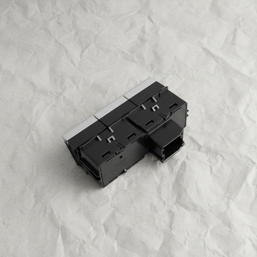 2022-2023 Silverado Sierra 2500 3500 HD OEM Hazard Tailgate Switch - Full View 2