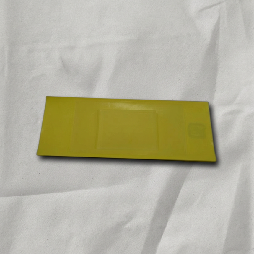 Acura MDX RDX RLX TLX rain sensor adhesive kit on light grey wrinkled kraft paper background, packaging removed