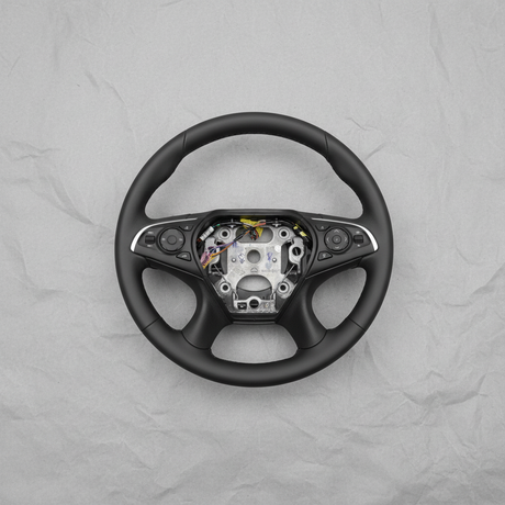2018-2021 Buick Enclave 3.6L Steering Wheel Black Leather OEM