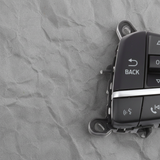 Ford Steering Wheel Menu Switch - Top Detail