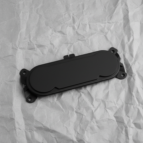 2020-2024 Ford Police Interceptor Utility Upper Console - Clean grey kraft paper background