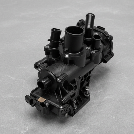 2019-2025 GM Coolant Flow Control Valve OEM - Middle Detail