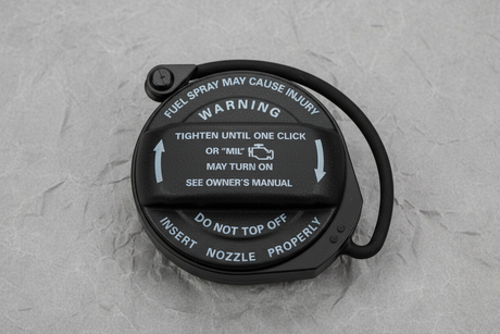 Quarter Turn Fuel Gas Tank Filler Cap - Middle Section Detail
