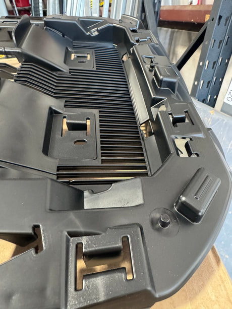 DC3Z-8200-A and DC3Z-8A284-A Local Pickup 77573 2013-2016 F-250 F-350 New OEM Grille And Satin Painted Surround  DC3Z-8200-A and DC3Z-8A284-A