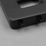 Macro Bottom – Grey Kraft Background