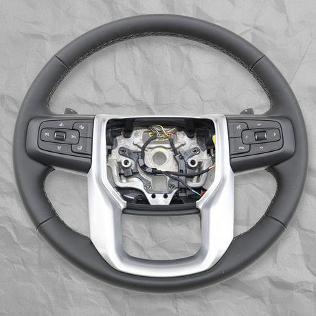 2022-2025 Sierra 1500 OEM Black Steering Wheel SLE SLT Elevation