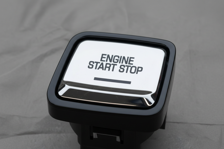 2016-2024 Camaro Silver Ignition Start/Stop Switch with Piano Black Bezel OEM