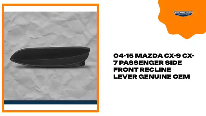 04-15 Mazda CX-9 CX-7 Passenger Side Front Recline Lever Genuine OEM by@Outfy