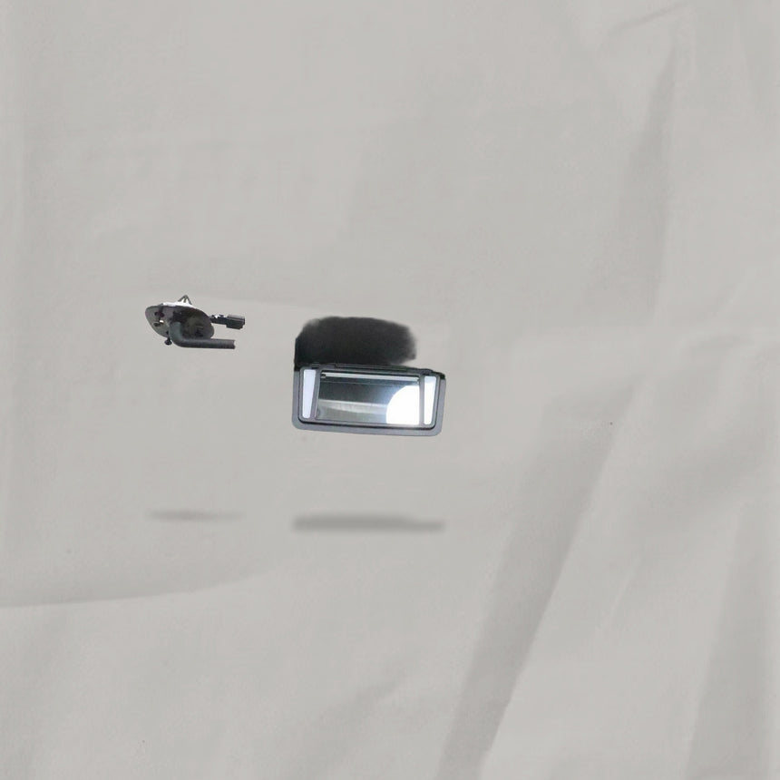 2023-2025 GMC Hummer EV Driver Side Sun-Visor OEM Black Front