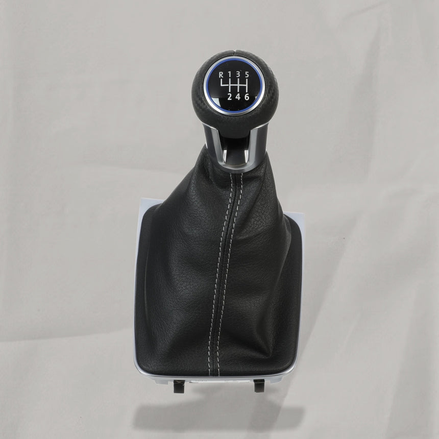 2010-2024 VW Golf Passat Jetta 6-Speed Manual Leather Knob OEM