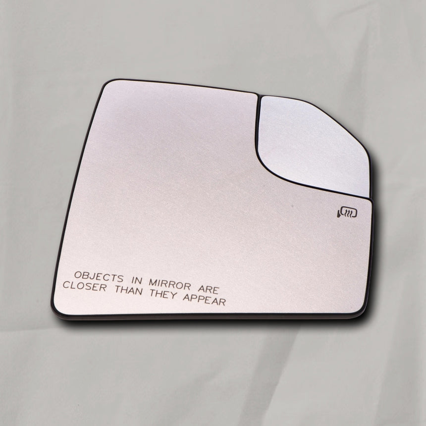 2015-2021 Ford F-150 Pass Side Mirror Glass w/Heat w/o Blind Spot OEM