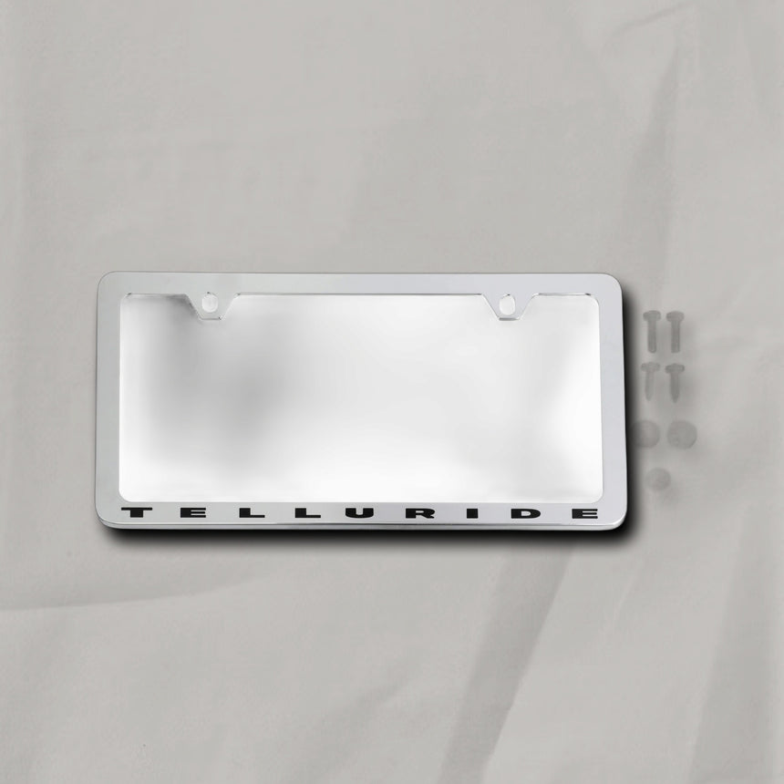 2020-2022 Kia Telluride Chrome Slimline License Plate Frame OEM