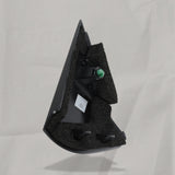 2021-2025 Nissan Rogue Driver Side Front Door Applique OEM Super Black