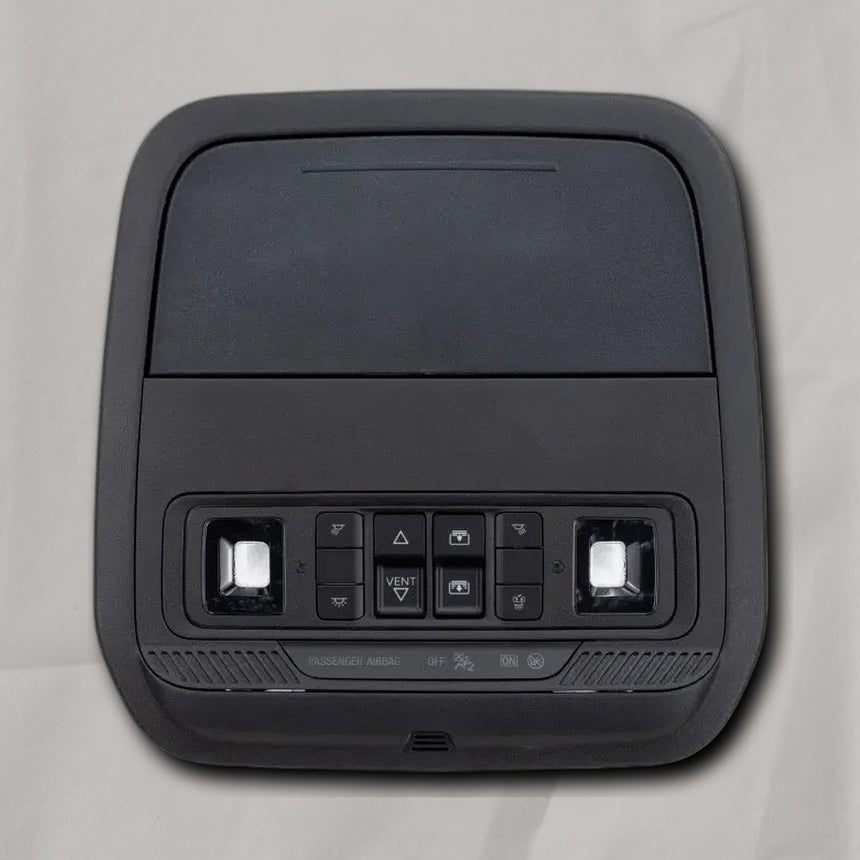 2020-2025 Ford Explorer w/Sunroof Ebony Overhead Console OEM