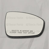 2019-2025 Nissan Altima Pass Side Mirror Glass w/o Heat OEM