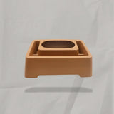 2020-2024 Lincoln Aviator Rear Center Console Panel Assembly OEM Jet/Tan