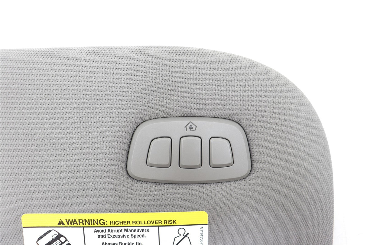 2020-2022 Ford F-250 F-350 F-450 Super Duty Driver Side Sun Visor Gray OEM