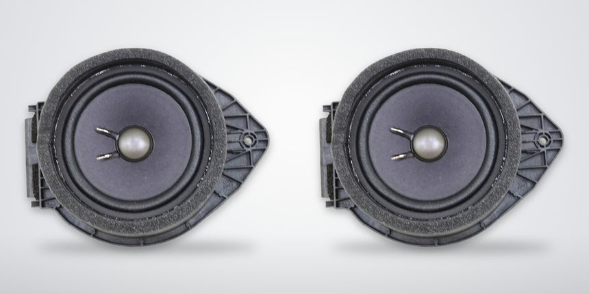 Set of 2 Chevy Cadillac Rear Side Door Speakers OEM