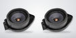 Set of 2 Cadillac Chevy Rear Side Door Speakers OEM